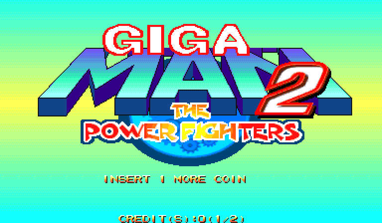 Giga Man 2: The Power Fighters (bootleg of Mega Man 2: The Power Fighters) Title Screen